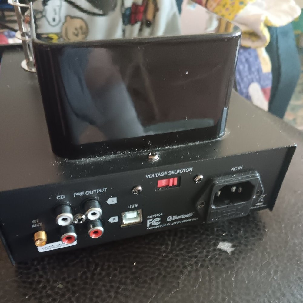 IIIP stereo tube headphone amplifier and USB dac.